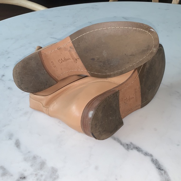 Cole Haan cream leather boots - Picture 4 of 4